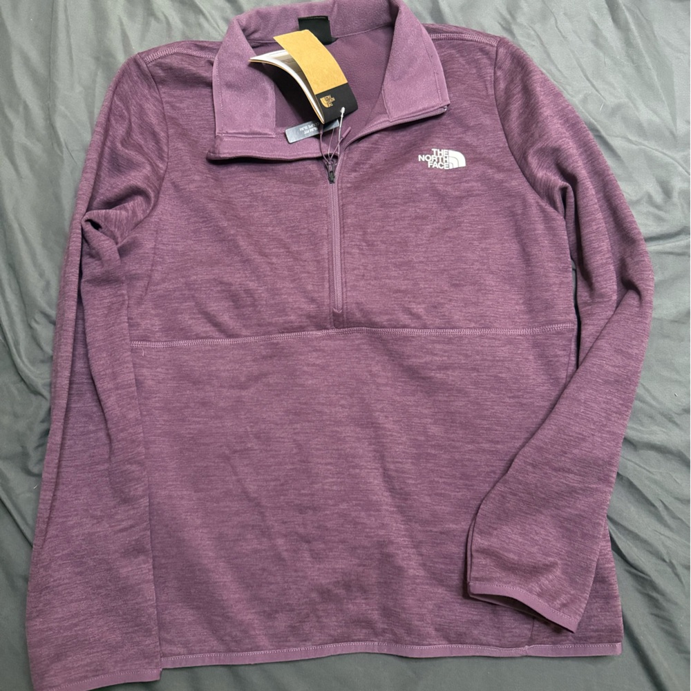 The North Face Plum Half-Zip Pullover